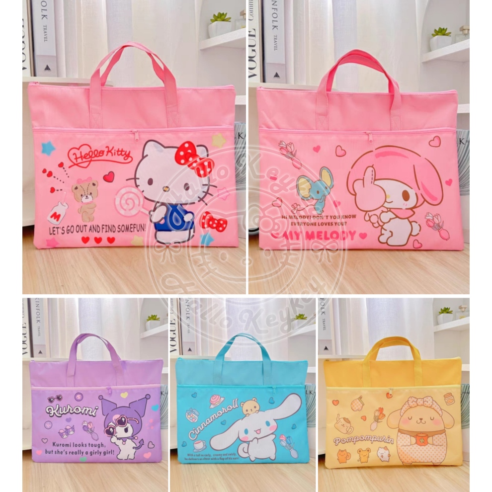 

map file jumbo A3 kitty melody kuromi cinnamoroll pompompurin