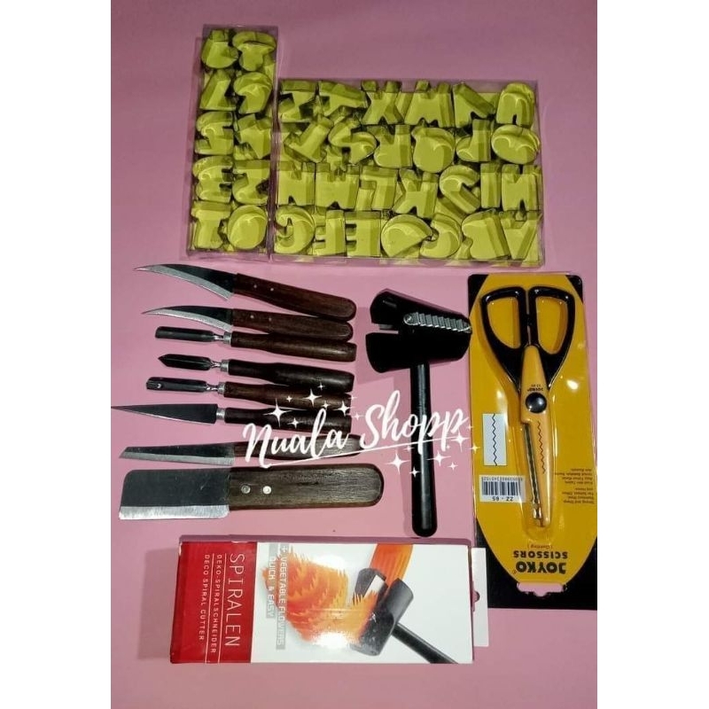 Pisau garnish ukir buah dan sayur