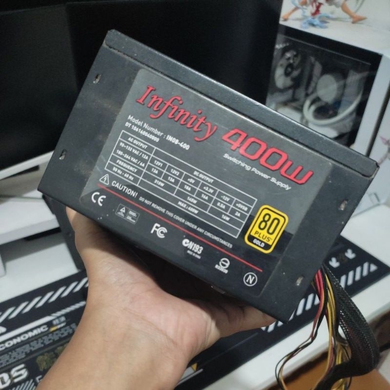 PSU infinity 400w Bekas