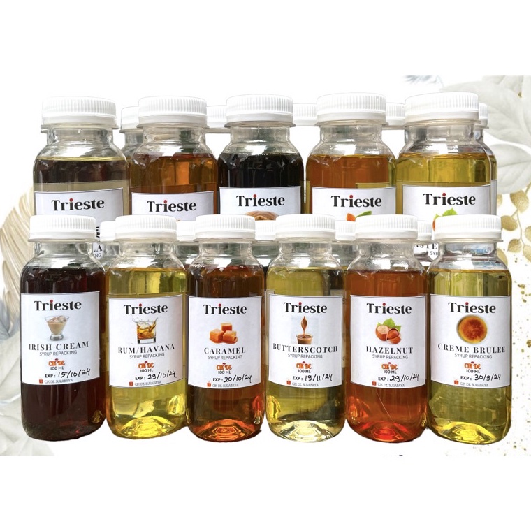 

[❇P92/] TRIESTE Syrup Premium Repacking 100ml - Coffee Series Only today