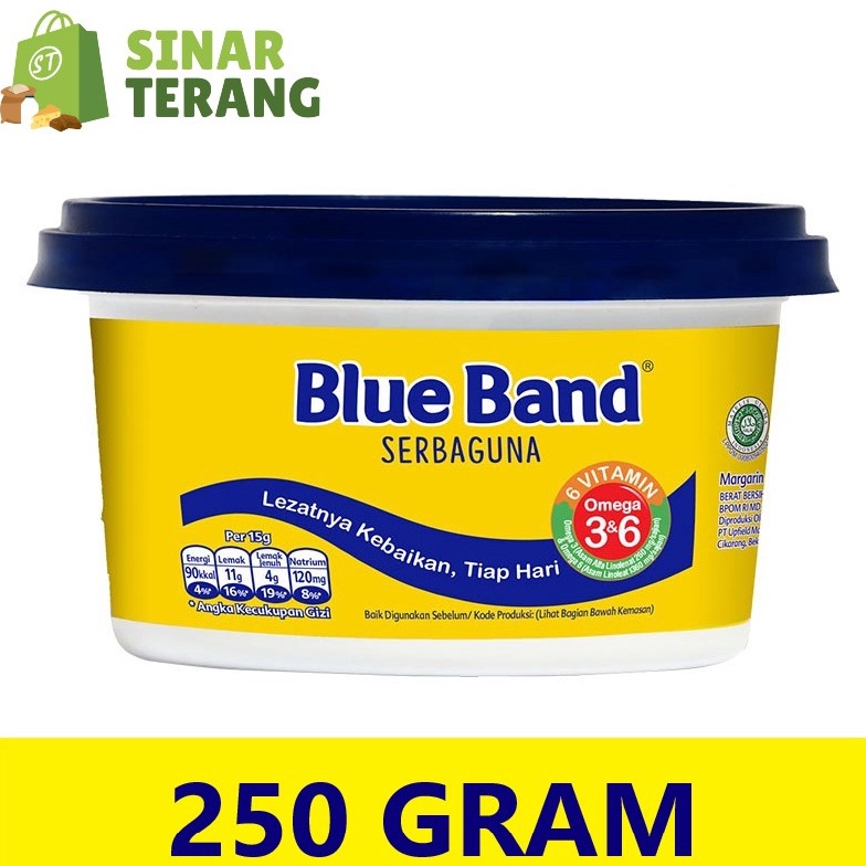 

[✪Q98>] Margarin Blueband serbaguna Cup 250 gram Blue band 250gr mangkok [112]