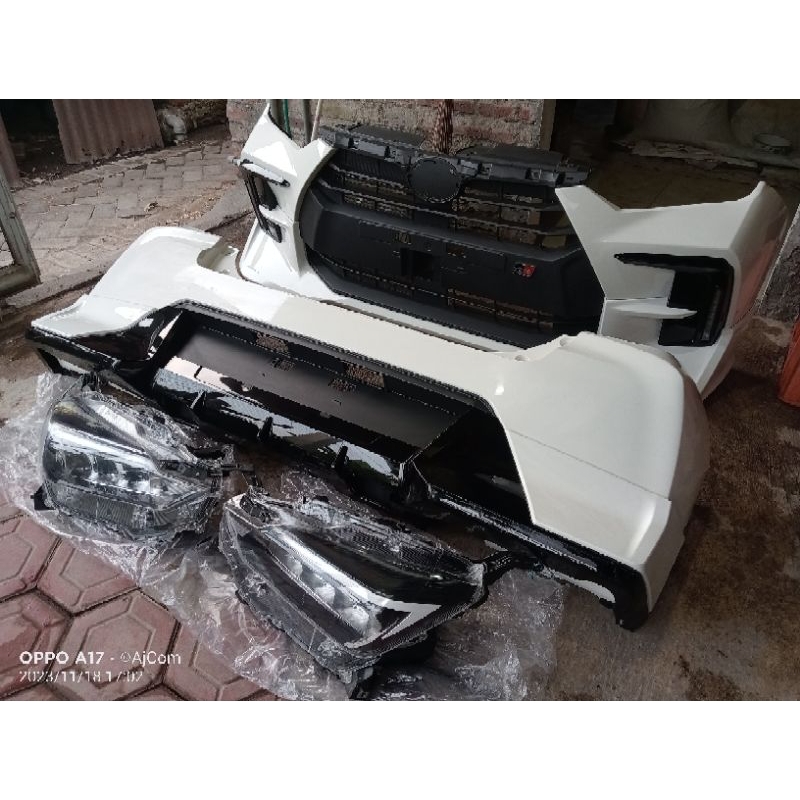 Bemper set Agya GR 2023