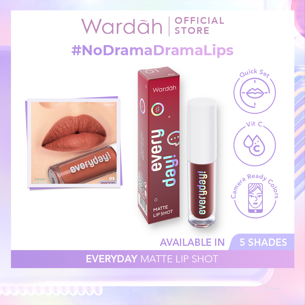 Wardah Everyday Matte Lip Shot 2.2 gr