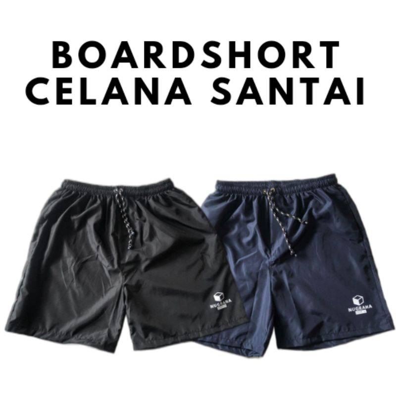 Celana Pendek Distro Parasut Pria Wanita Murah|Boardshort Walkshort Waterproof Dryfast