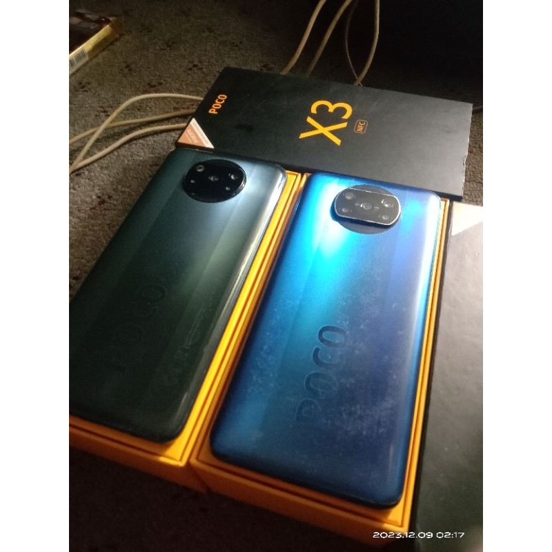 Poco X3 NFC 8/128 Second Fullset Original 100%