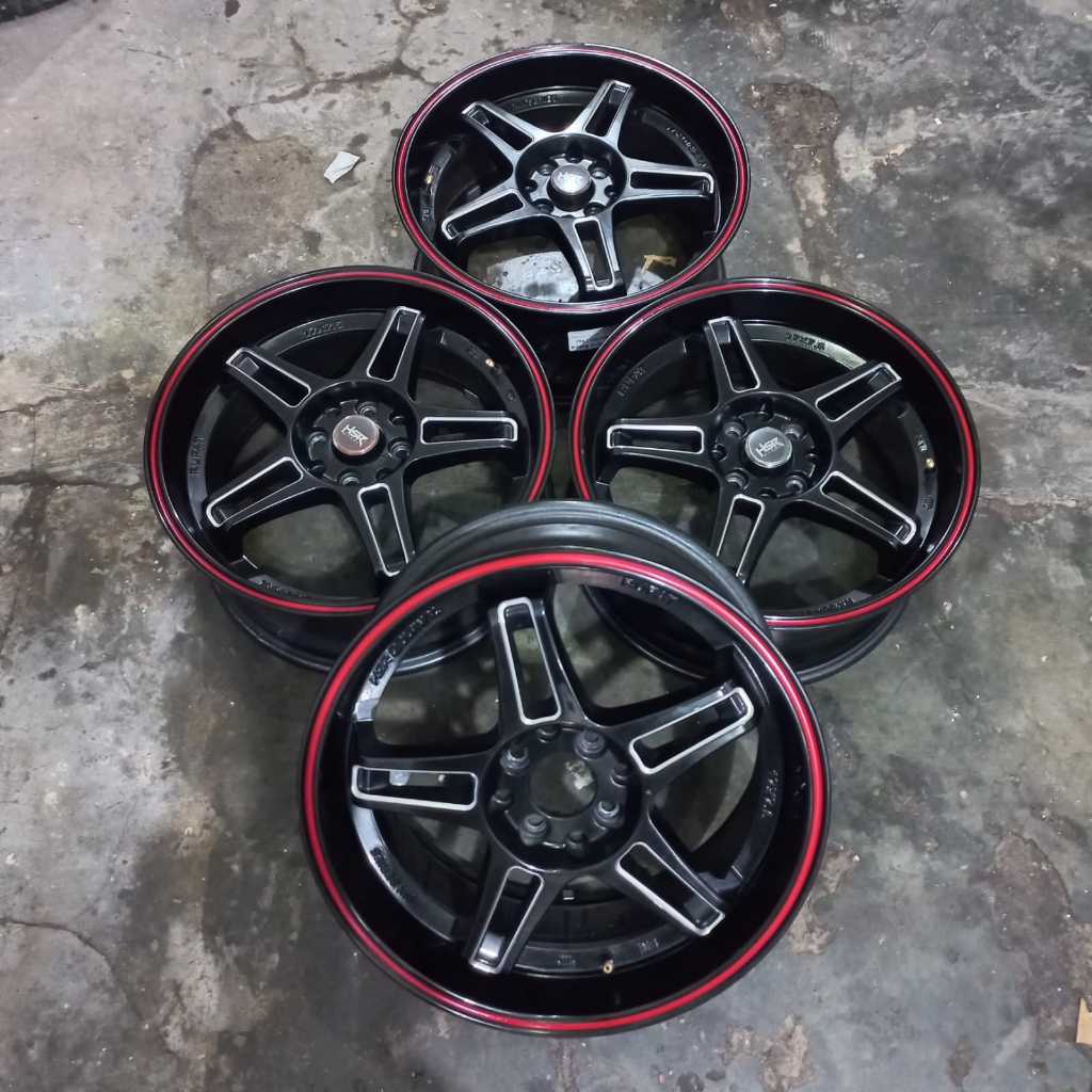 Velg Mobil JDM HsR Ring 17 Baut 4 Bisa Avanza Livina Jazz Mobilio Yaris DLL Second Like New