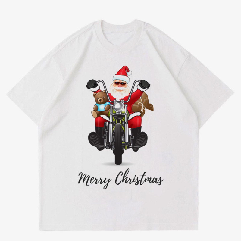 KAOS SANTA MERRY CHRISTMAS | KAOS GAMBAR SANTA MERRY CHRISTMAS KARTUN | BAJU SANTA MERRY CHRISTMAS 2