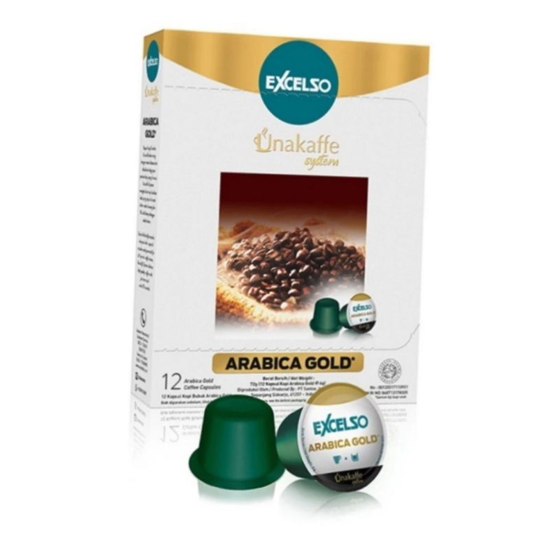 unacafe capsule arabica gold