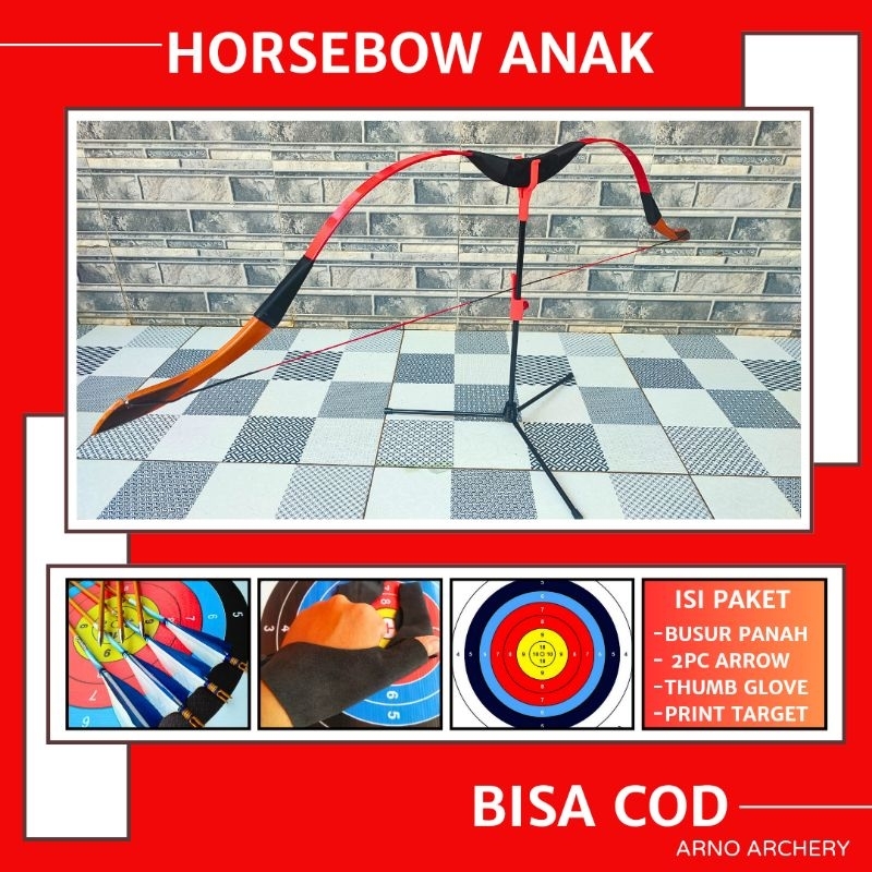 Busur Panah Horsebow Anak