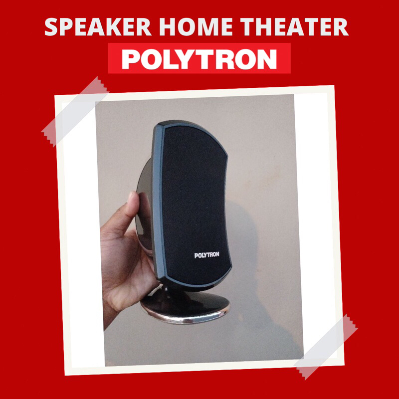 Speaker Satelite Home theater Polytron SPK 169 Original - Speaker pasif PHT 170 original