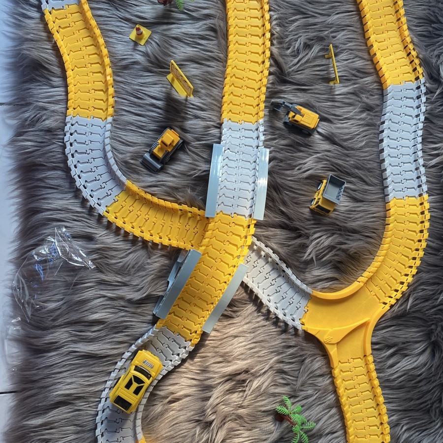 MAINAN ANAK CITY TRUCK CREATE A ROAD HGH