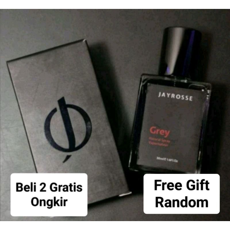 Parfum Jayrosse Grey Original Parfume Pemikat Wanita Parfume Pemikat Pria Parfume Pria Parfume Wanit