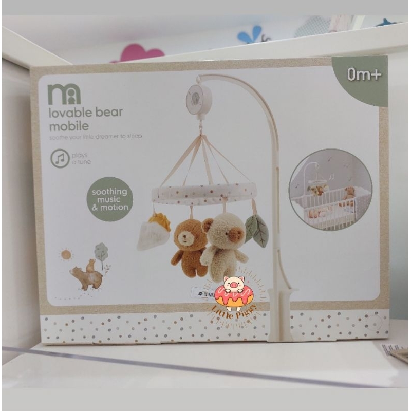 Mothercare musical spring flower mobile / mainan musik crib