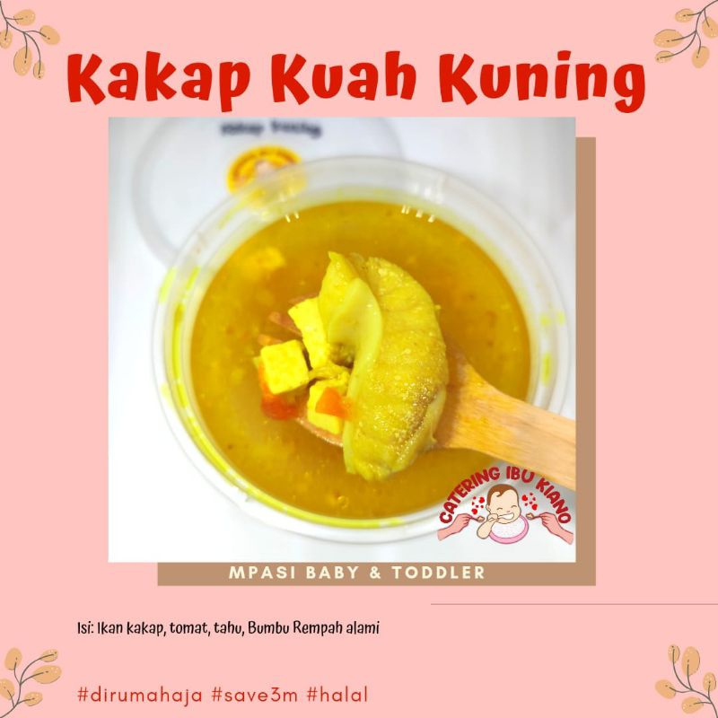 

Kakap Kuah Kuning MPASI Frozen Bekasi