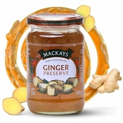 

MACKAYS Ginger Preserve 340g / Selai Jahe