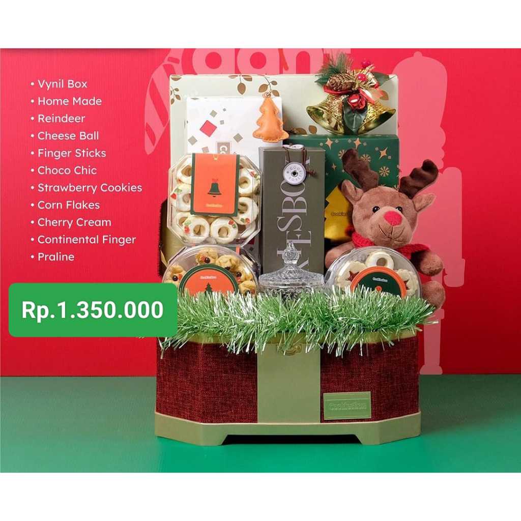 

HAMPERS NATAL PARCEL KUE KERING PREMIUM PARSEL PREMIUM FREE GIFT CARD