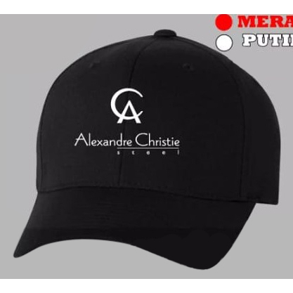 topi kasual NRDN Clothing Hat Topi CIRCLE BLACK DAD CAP