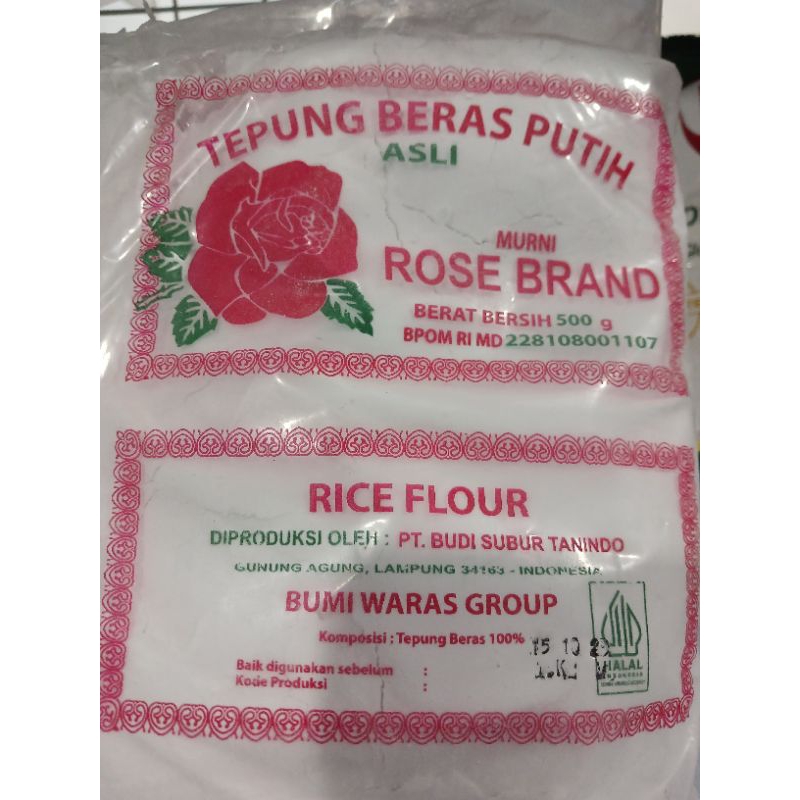 

Tepung Beras Rosebrand 500 gram