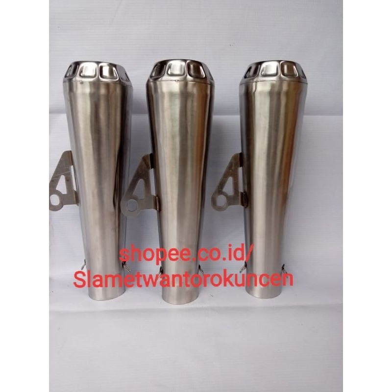 knalpot racing polos model arrow Vixion CBR R15