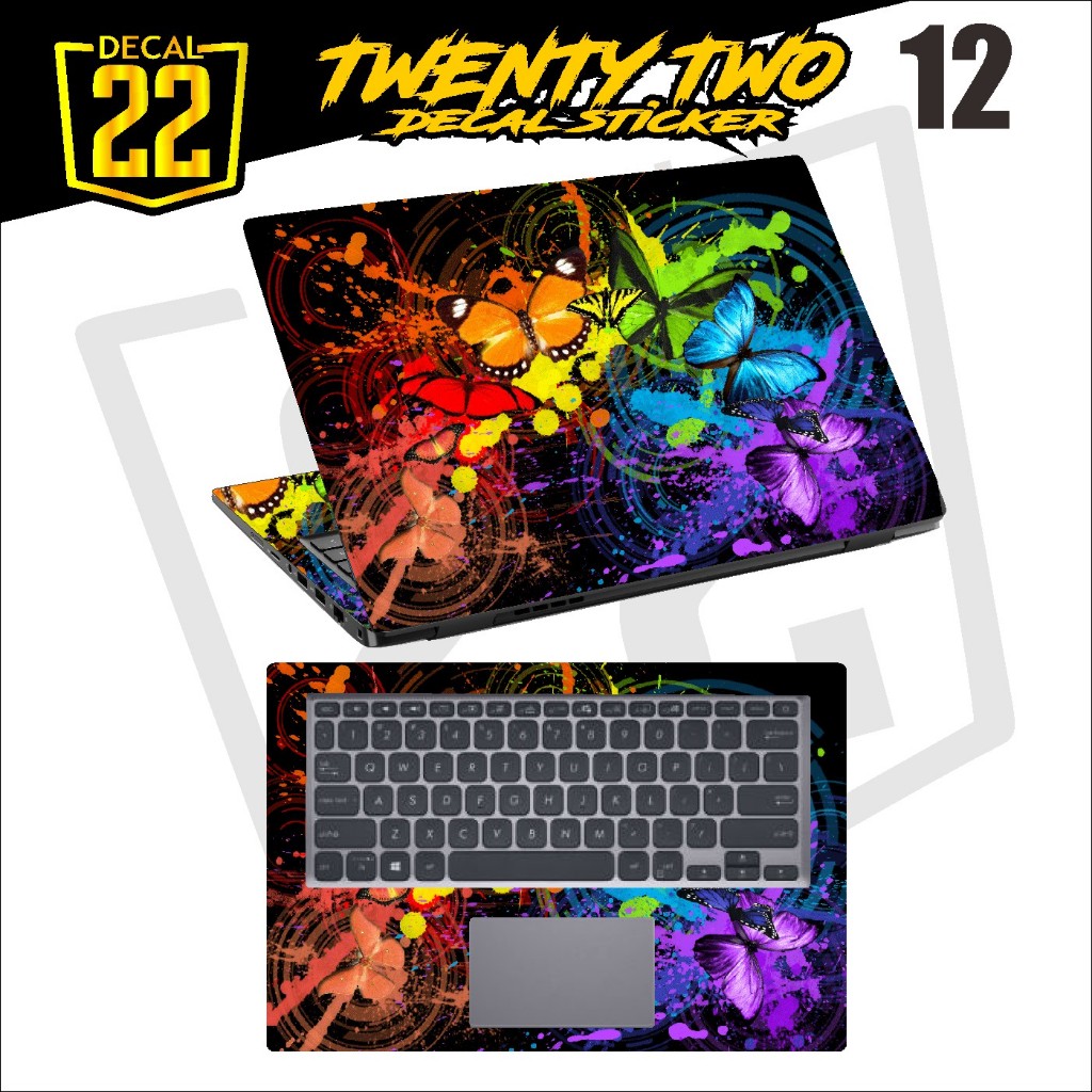 Stiker laptop Garskin Laptop 10 12 13 14 15 17 inch Cover Skin Retro Mac Lenovo Asus Toshiba Asus ko