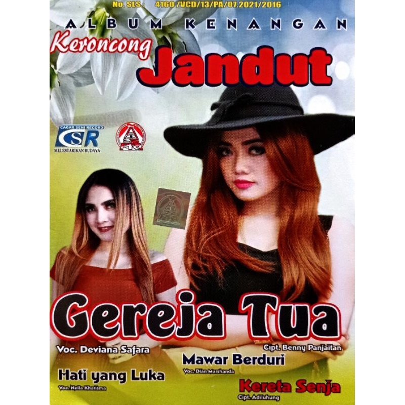 VCD ORIGINAL KERONCONG JANDUT VOL 1