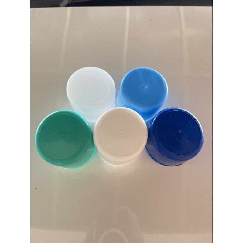 Tutup Galon Polos Panjang Biru Muda Hijau putih Tutup Air Biru