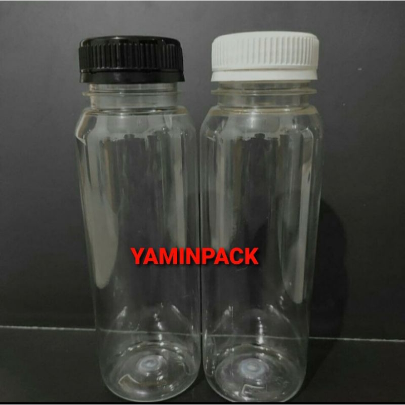 Botol Kale 250ml / Botol plastik Tebal 250ml / Botol Kopi / Botol Madu, Botol Minuman kekinian Dll.