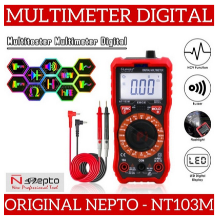 Multimeter Digital NEPTO NT103M Multitester NEPTO NT103M ORIGINAL