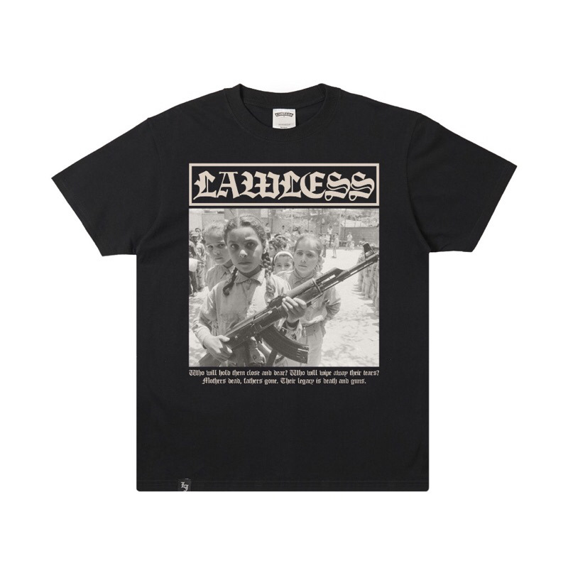 Lawless Jakarta - Children Of War T-shirt - Black