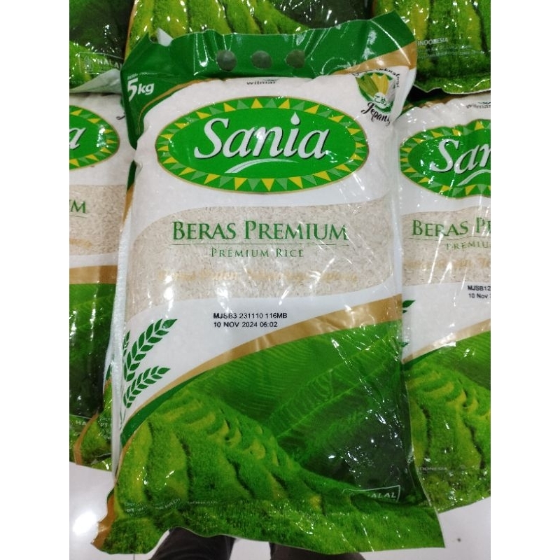 (2Pack) BERAS PREMIUM 5KG Merk "SANIA"