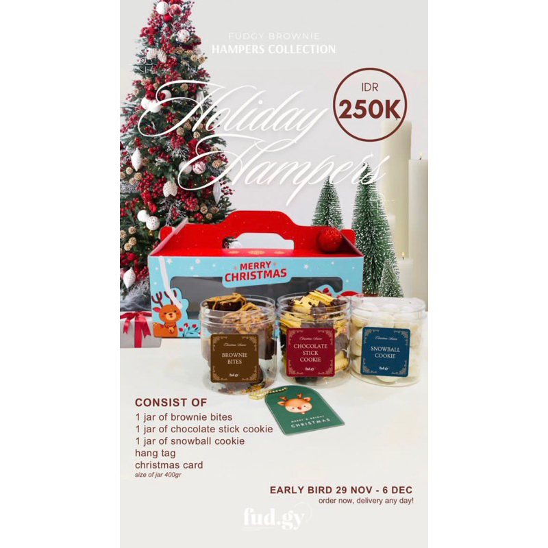 

HOLIDAYS HAMPERS