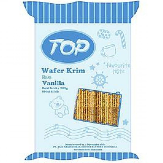 

Wafer Top Vanilla 14 300g