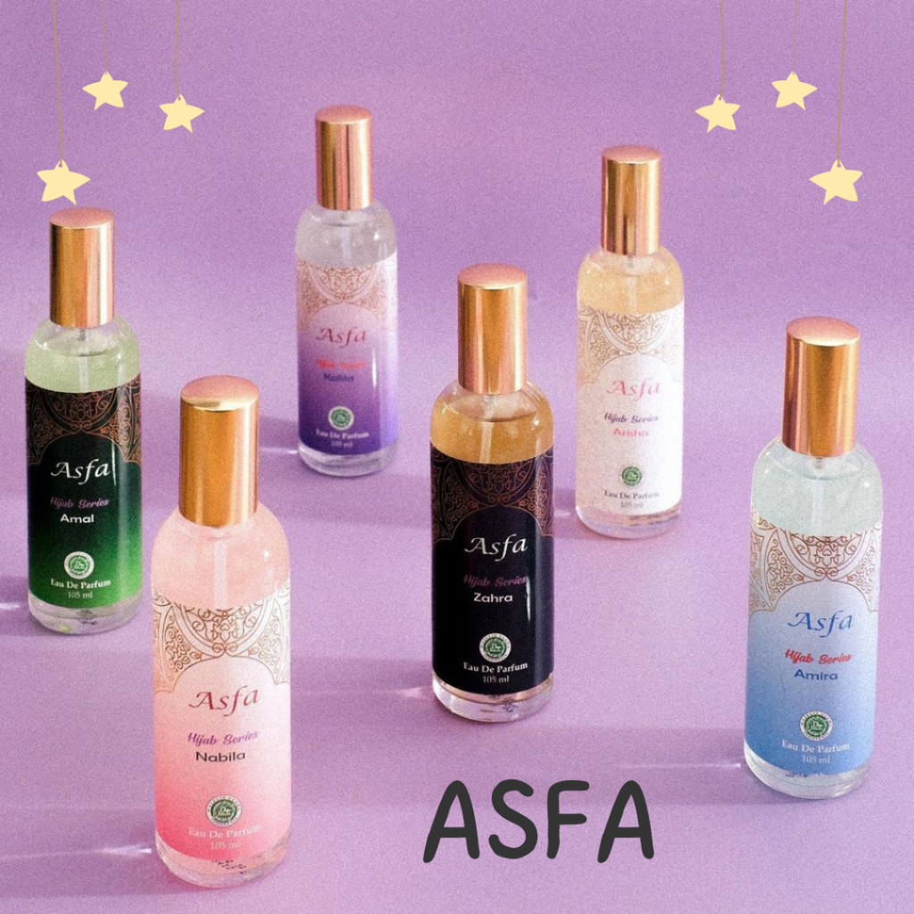 ICS1 - ASFA HIJAB SERIES EAU DE PARFUM 105ml  / EDP ASFA - Parfum Wanita