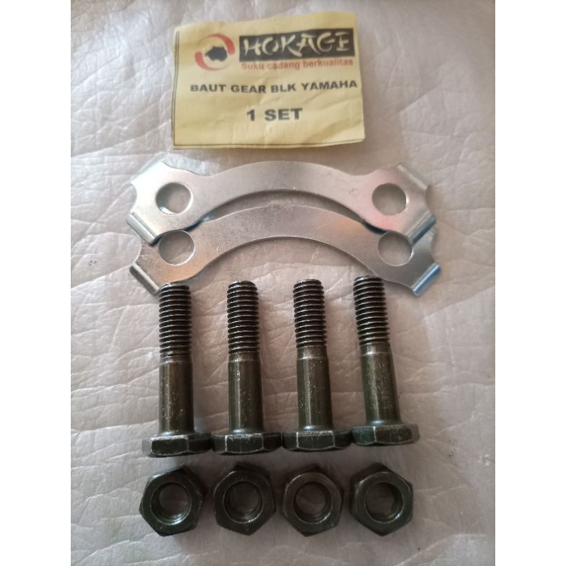 Baut Gear Belakang Yamaha Rxk king jupiter z Vega r new