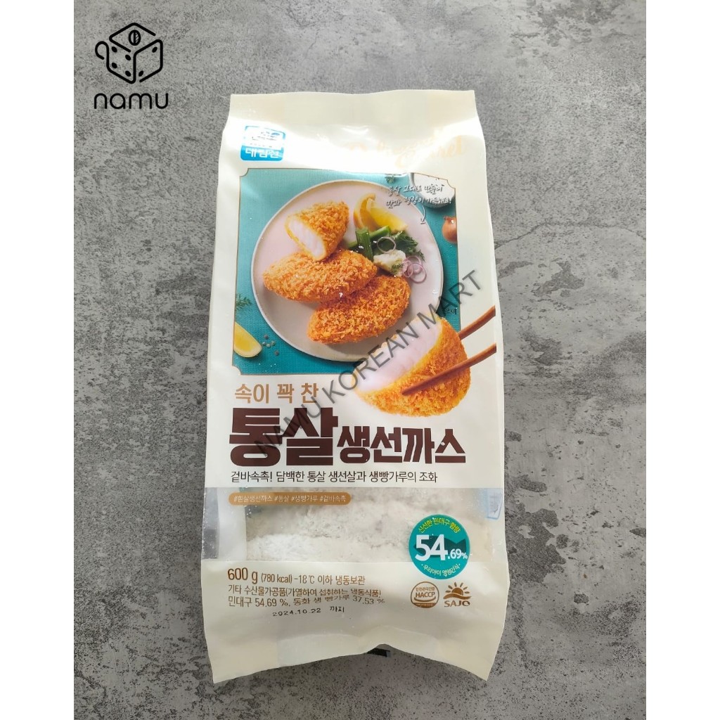 

Sajo Daerim Fish Cutlet 600gr - Nugget Ikan Hake Korea
