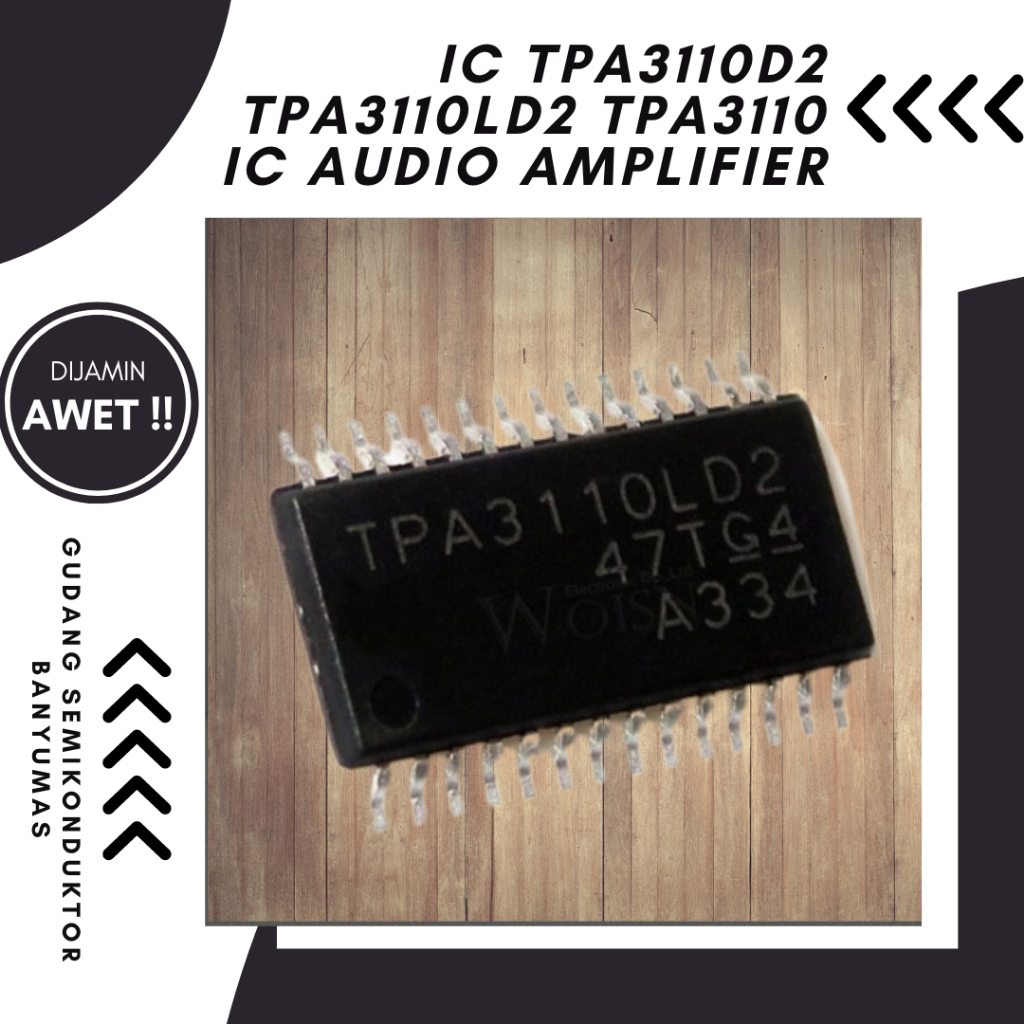 IC TPA3110D2 TPA3110LD2 TPA3110 IC AUDIO AMPLIFIER ic amplifier clas d