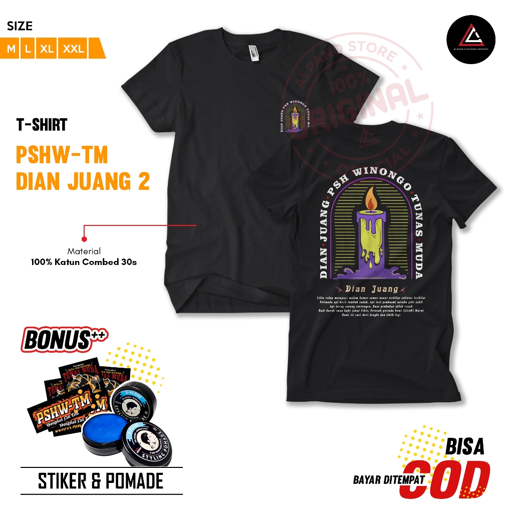KAOS PSHW DIAN JUANG-STK 1903