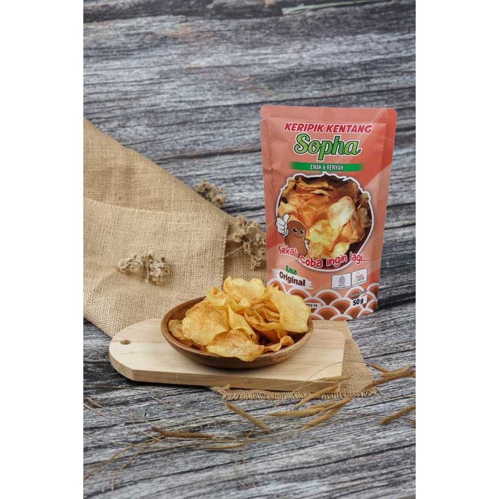 

Kripik Kentang Sopha 50 gram /oleholehjogja /merstore