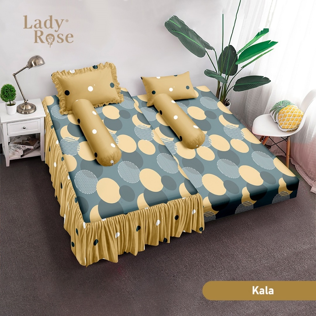 SPREI 2in1 LADY ROSE/ SPREI SORONG DUO LADY ROSE / SPREI LADY ROSE SINGLE