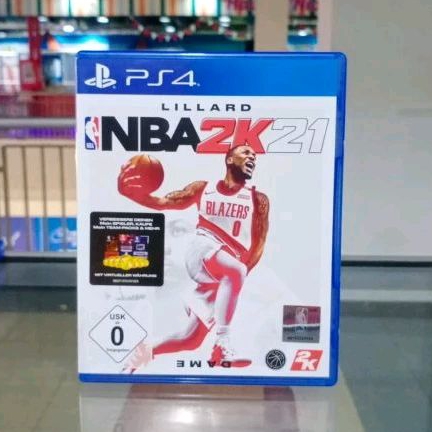 BD PS4 NBA 2K21 Game CD Kaset Bluray Playstation 4