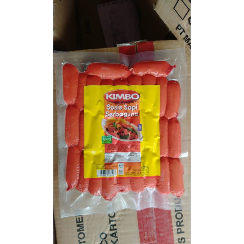 

KIMBO SOSIS SAPI COKTAIL SERBAGUNA 450gr