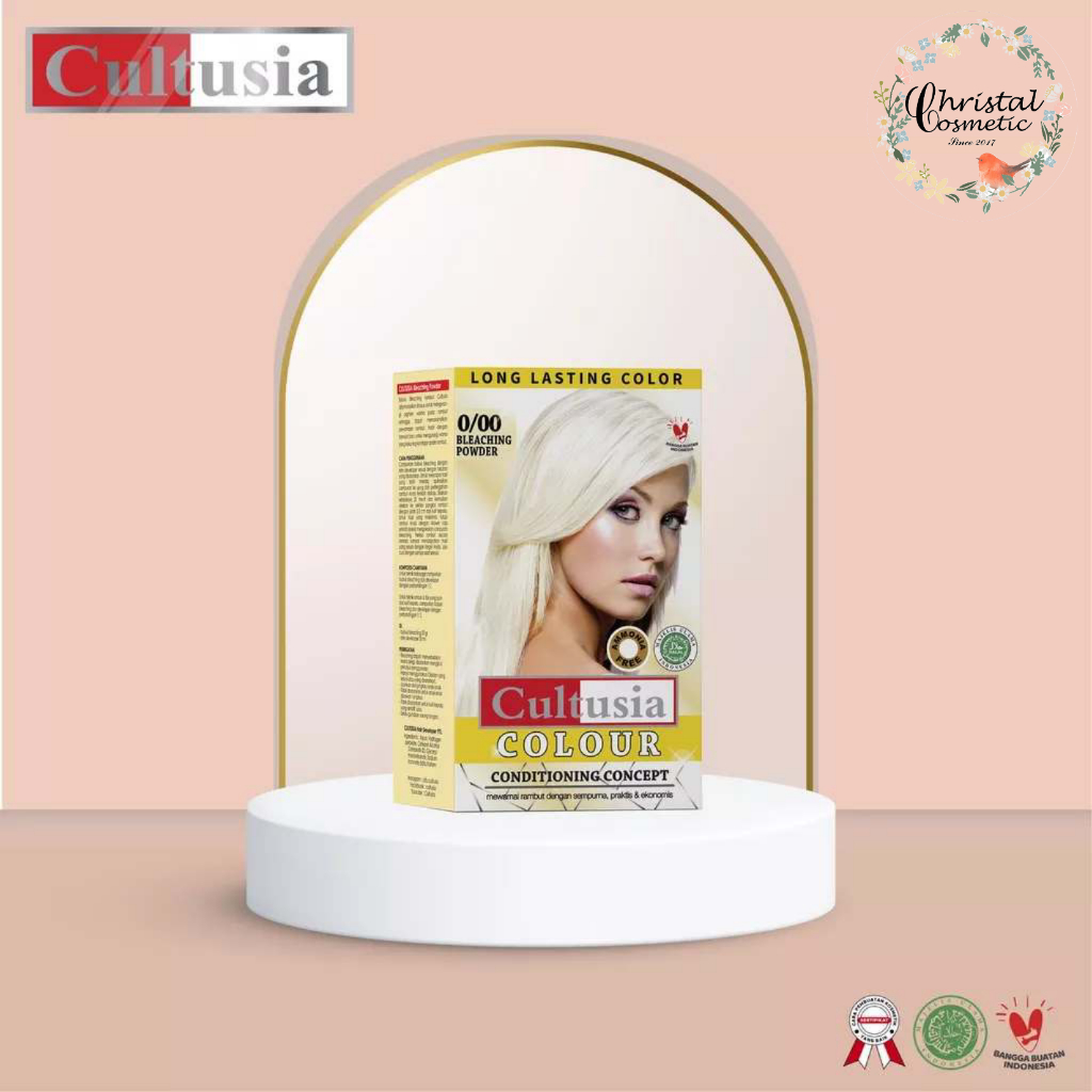 CULTUSIA CAT RAMBUT 30ML- BLEACHING