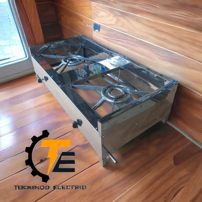 kompor gas martabak manis 2 tungku