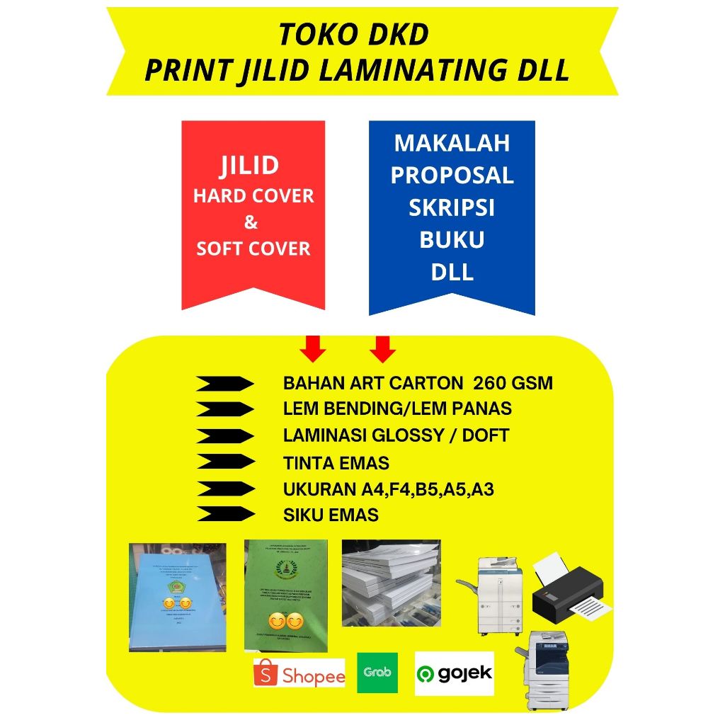 

Jilid Soft Cover & Hard Cover