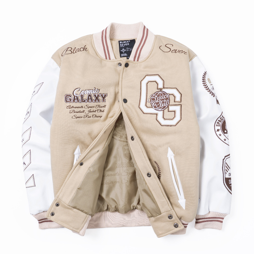 (Exlusive) Blackseven | Varsity Jacket | Cosmic Galaxy - Limited Edition