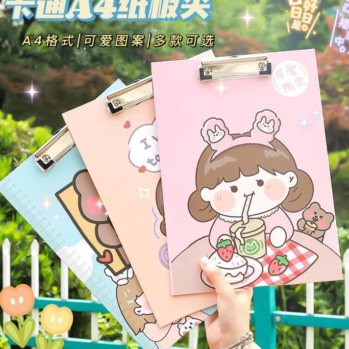 

Terlaris COD-Papan tulis kartun A4 dengan klip / klip karton Sale