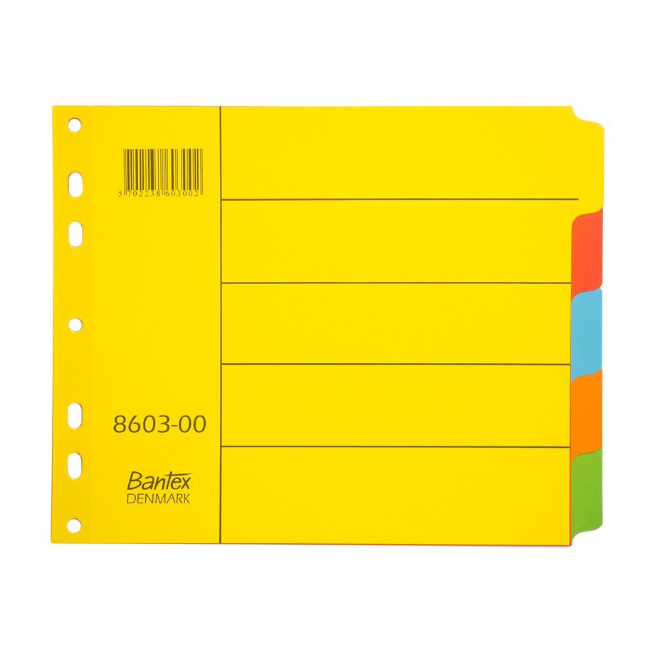

Diskon Bantex Cardboard Divider 180x215mm (5 Divider) 8603 00 Terkini
