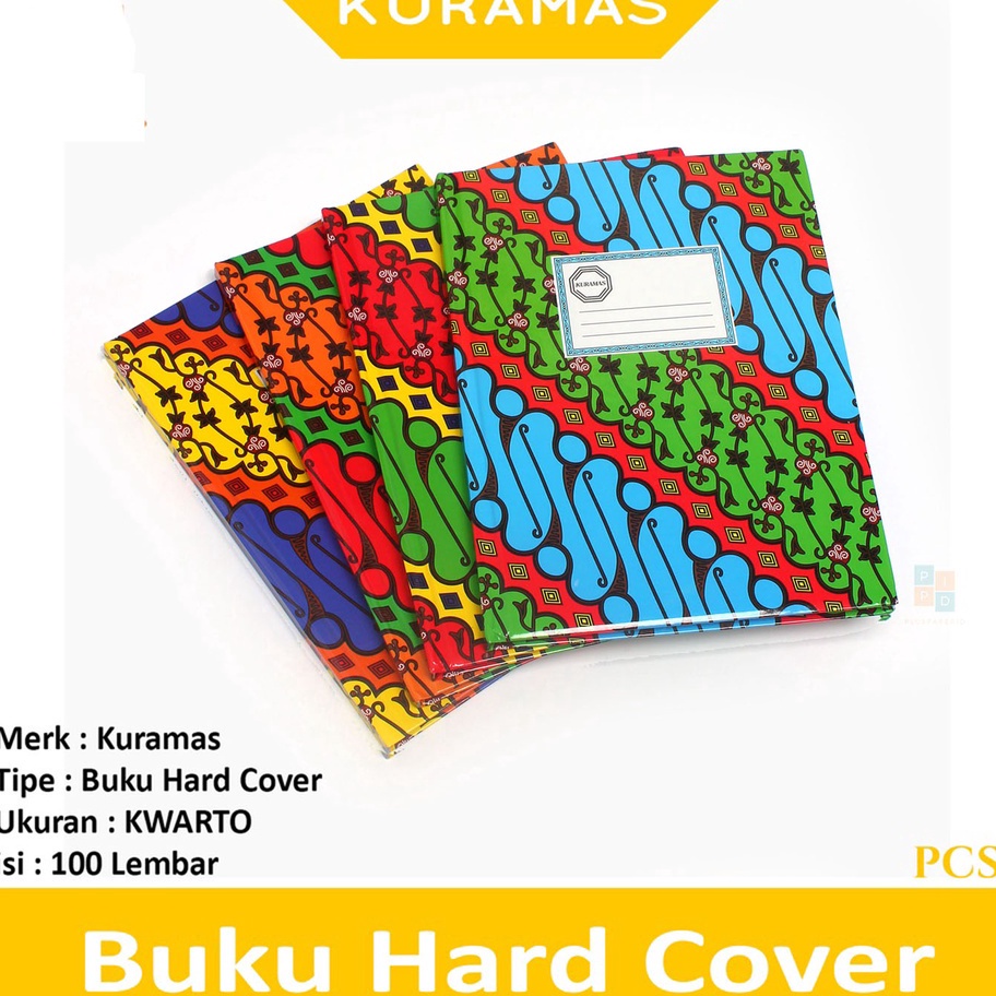 

Serba Murah KURAMAS - Buku Hard Cover Ukuran Kwarto 100 lembar - Pcs Best Produk
