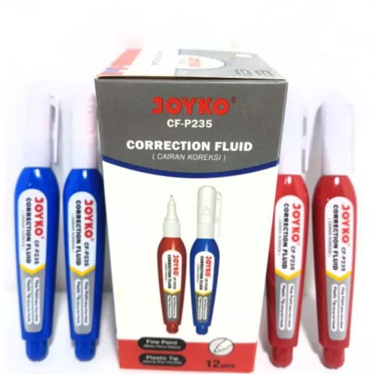 

Ready stock Correction Fluid/Tipe-x cair Joyko Cf-P235 ( 1pak/12pcs ) Kirim Langsung