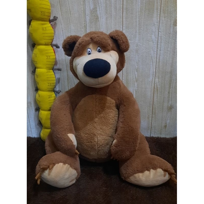 Boneka masha and the bear plush jumbo ori